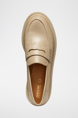 Mocassins en cuir Bleyze - Beige