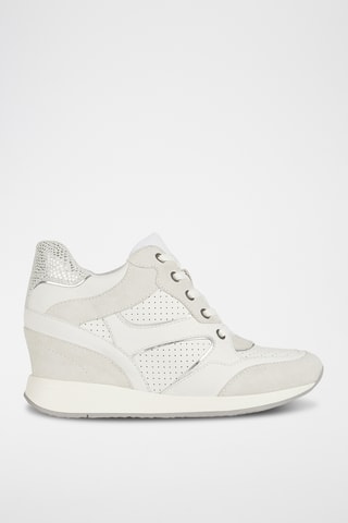 Baskets en cuir Nydame - Blanc