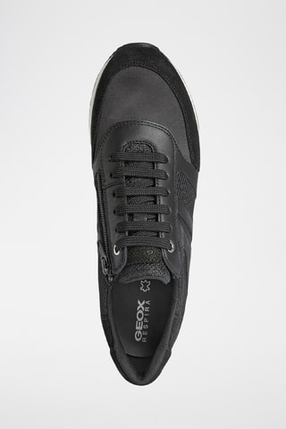 Baskets en cuir Airell - Noir