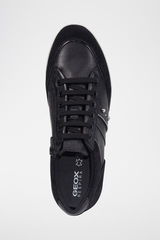 Baskets en cuir Myria - Noir