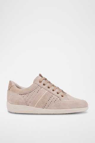 Baskets en cuir Myria - Taupe