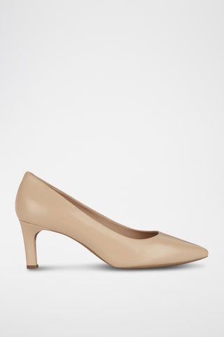 Escarpins en cuir de mouton Bibbiana - Beige