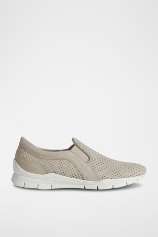 Slip-on en nubuck Sukie - Taupe