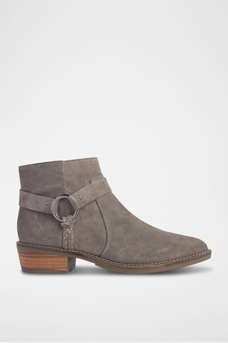 Bottines en nubuck Teoclea - Taupe