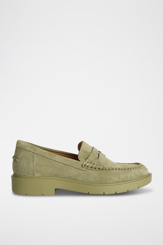 Mocassins en nubuck Spherica - Kaki