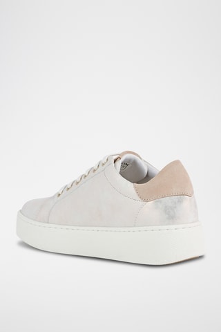 Baskets en cuir Skyely - Rose