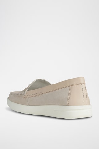 Mocassins en cuir Xand - Beige