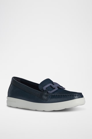 Mocassins en cuir Xand - Bleu marine