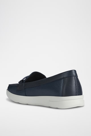 Mocassins en cuir Xand - Bleu marine