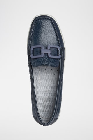 Mocassins en cuir Xand - Bleu marine