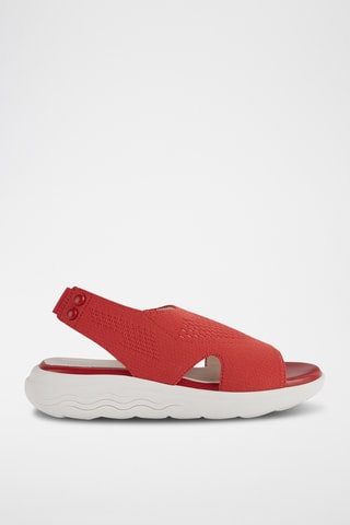 Sandales compensées Spherica - Rouge