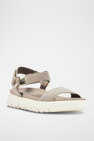 Sandales en nubuck Xand - Beige