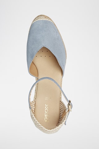 Espadrilles compensées en nubuck Gelsa - Ciel