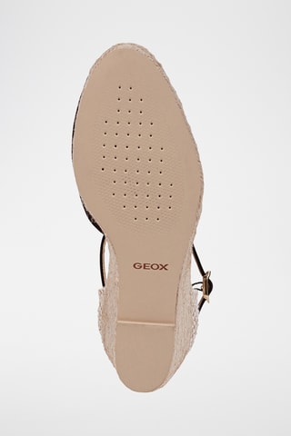 Espadrilles compensées en nubuck Gelsa - Noir