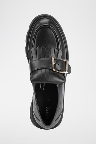 Mocassins en cuir nappa Vilde - Noir