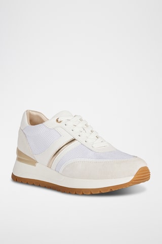 Baskets en cuir Desya - Blanc