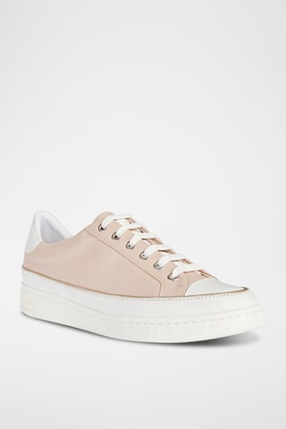 Baskets plateformes en cuir Jaysen - Nude