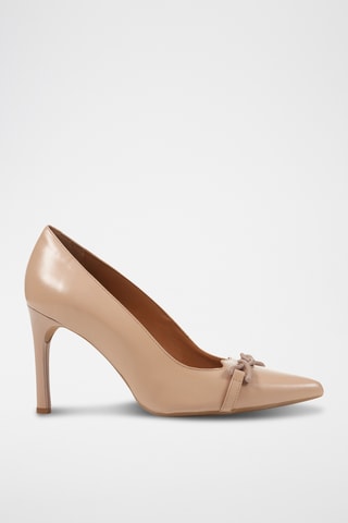 Escarpins en cuir Faviola - Nude