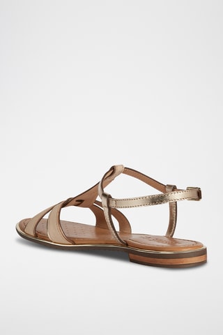 Sandales en cuir Sozy Plus - Beige