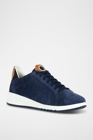 Baskets en cuir Aerantis - Bleu marine