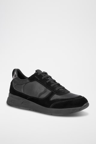 Baskets en nubuck Alleniee - Noir