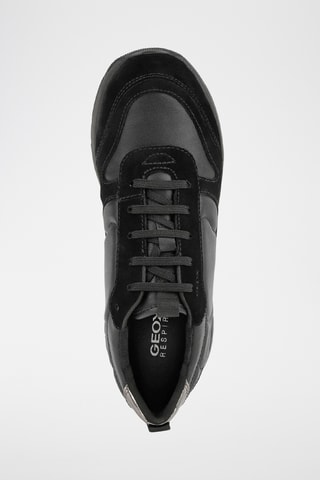 Baskets en nubuck Alleniee - Noir