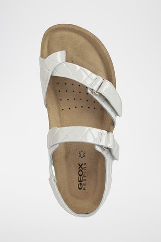 Sandales en cuir Brionia - Ecru