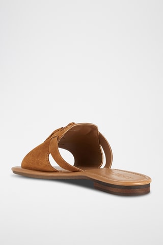 Mules en nubuck Sozy - Camel