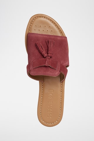 Mules en nubuck Sozy - Fuchsia