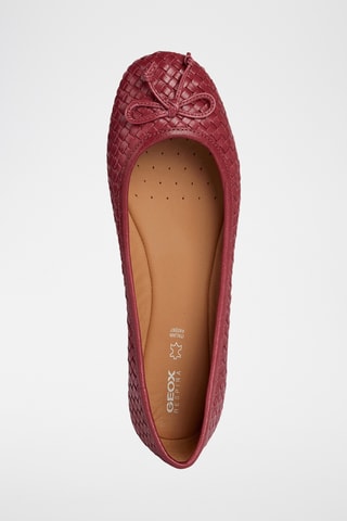 Ballerines en cuir de chèvre Palmaria - Fuchsia