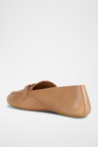 Mocassins en cuir nappa Palmaria - Camel