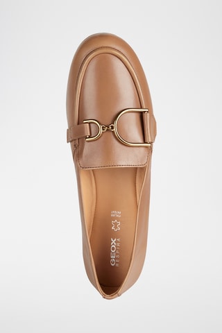 Mocassins en cuir nappa Palmaria - Camel