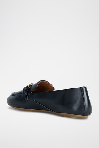 Mocassins en cuir nappa Palmaria - Noir