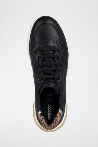 Baskets en cuir Dalyla - Noir