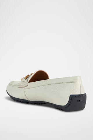 Mocassins en cuir nappa Kosmopolis - Blanc