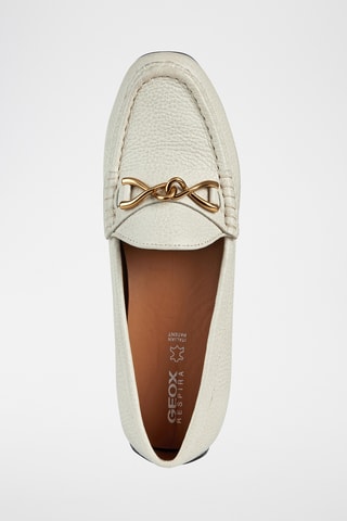Mocassins en cuir nappa Kosmopolis - Blanc