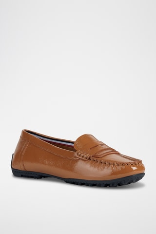 Mocassins en cuir Kosmopolis - Camel