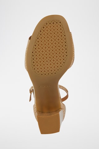 Sandales à talons en cuir Eraklia - Vieux rose