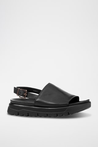 Sandales en cuir Xand - Noir