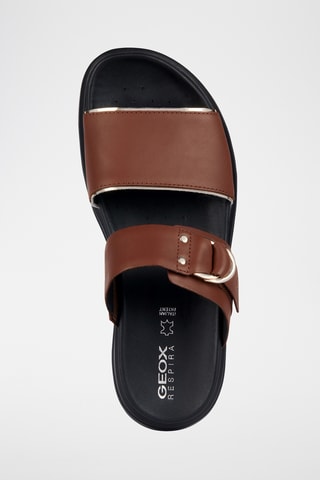 Mules en cuir Xand - Marron
