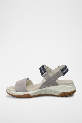Sandales en cuir de veau Sorapis - Gris