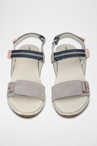 Sandales en cuir de veau Sorapis - Gris