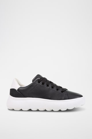 Baskets en cuir nappa Spherica - Noir