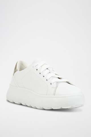 Baskets en cuir Spherica - Blanc