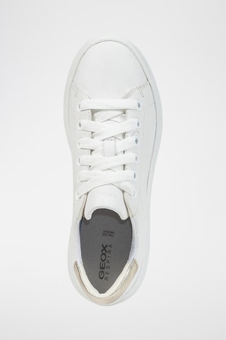 Baskets en cuir Spherica - Blanc