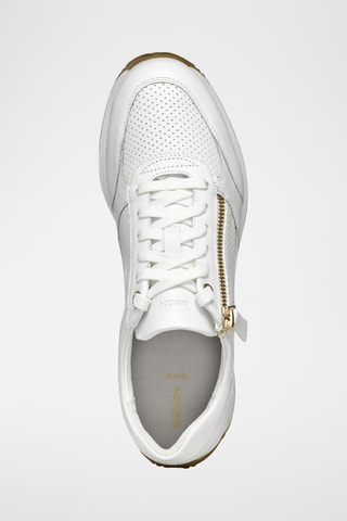 Baskets en cuir nappa Calithe - Blanc