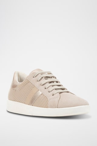 Baskets en cuir de veau Meleda - Taupe