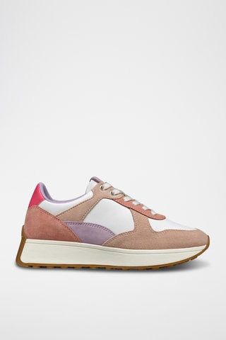 Baskets en cuir de veau Amabel - Blanc