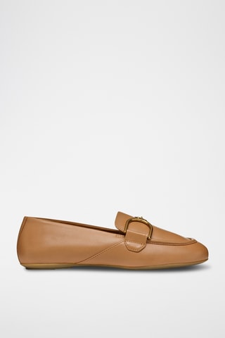 Mocassins en cuir de mouton Palmaria - Beige