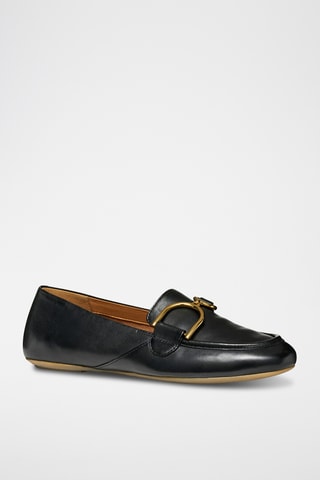 Mocassins en cuir de mouton Palmaria - Noir
